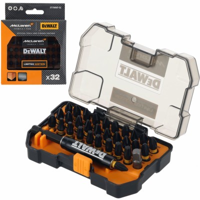 Zestaw bitów PH PZ Torx w ToughCase+ 32el. McLaren DeWALT DT70900T