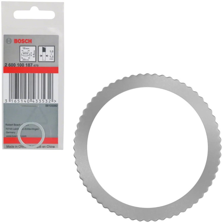 BOSCH Pierścień redukcyjny do tarczy pilarskiej 20 x 16 x 0.8mm
