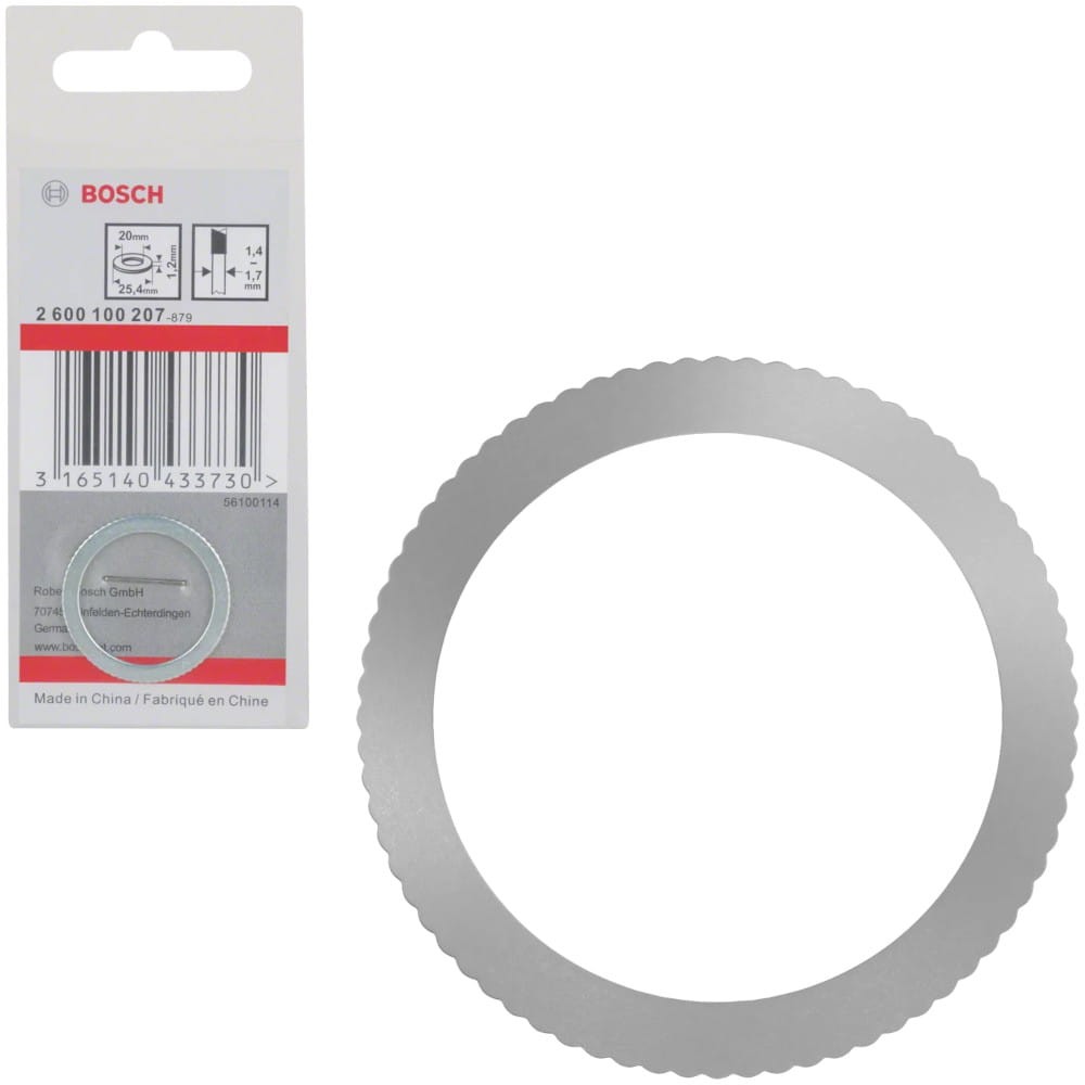 BOSCH Pierścień redukcyjny do tarczy pilarskiej 25.4 x 20 x 1.2mm