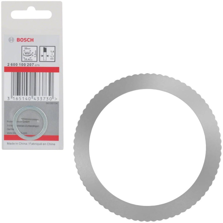 BOSCH Pierścień redukcyjny do tarczy pilarskiej 25.4 x 20 x 1.2mm