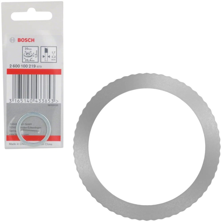 BOSCH Pierścień redukcyjny do tarczy pilarskiej 25.4 x 20 x 1.5mm