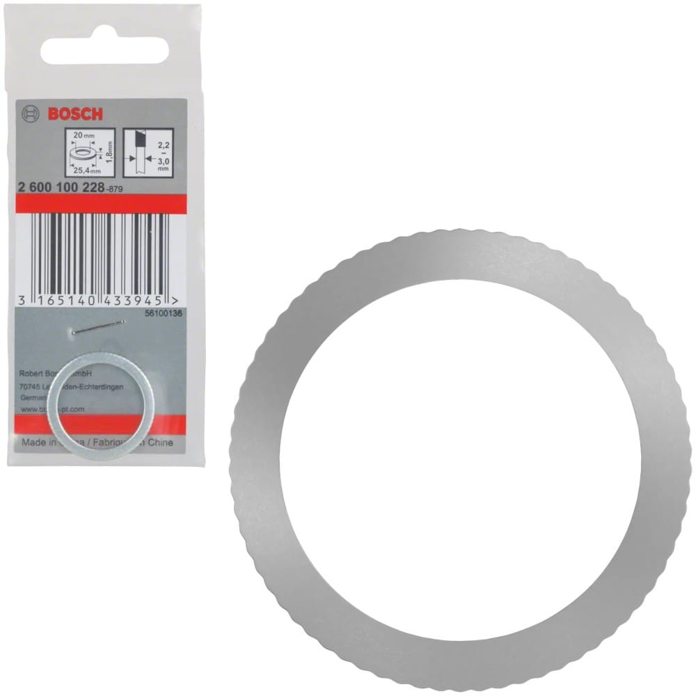 BOSCH Pierścień redukcyjny do tarczy pilarskiej 25.4 x 20 x 1.8mm