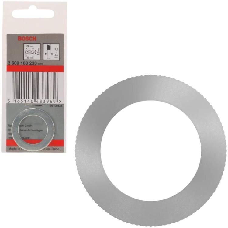 BOSCH Pierścień redukcyjny do tarczy pilarskiej 30 x 20 x 1.8mm