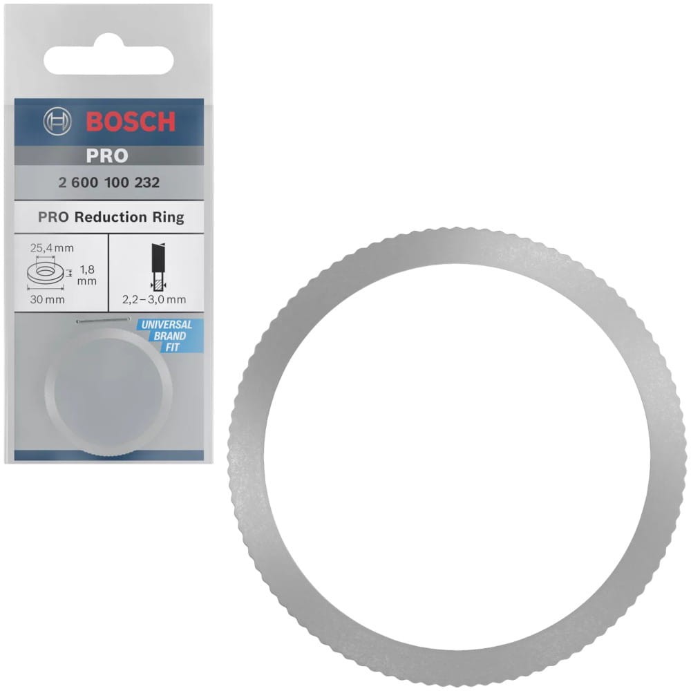 BOSCH Pierścień redukcyjny do tarczy pilarskiej 30 x 25.4 x 1.8mm