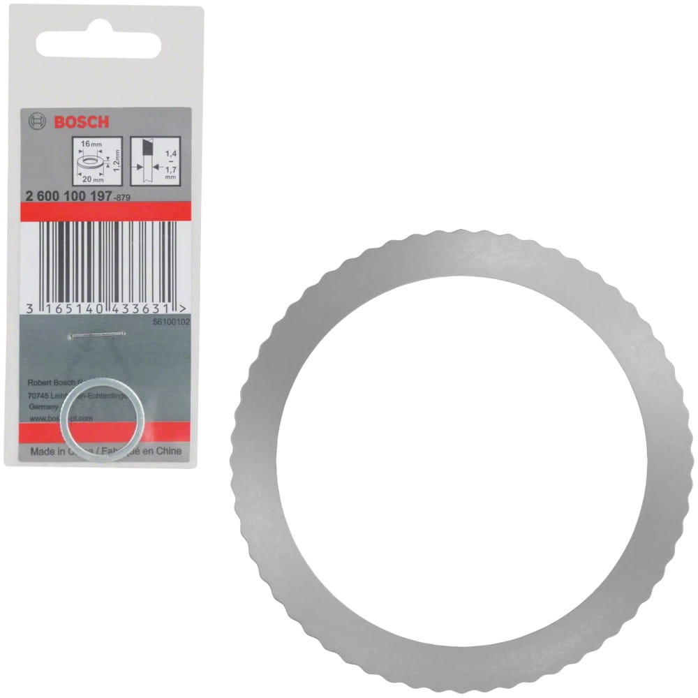 BOSCH Pierścień redukcyjny do tarcz pilarskich 20x16x1,2mm