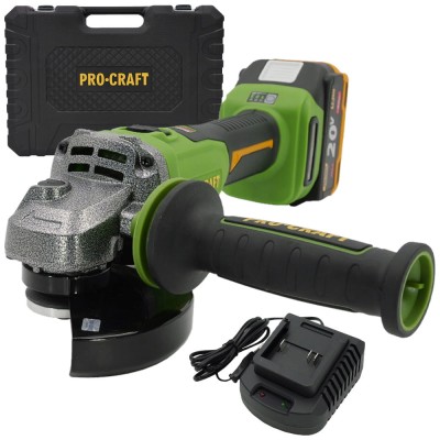 Szlifierka kątowa akumulatorowa 20V 4,0Ah 125mm Procraft PWA220