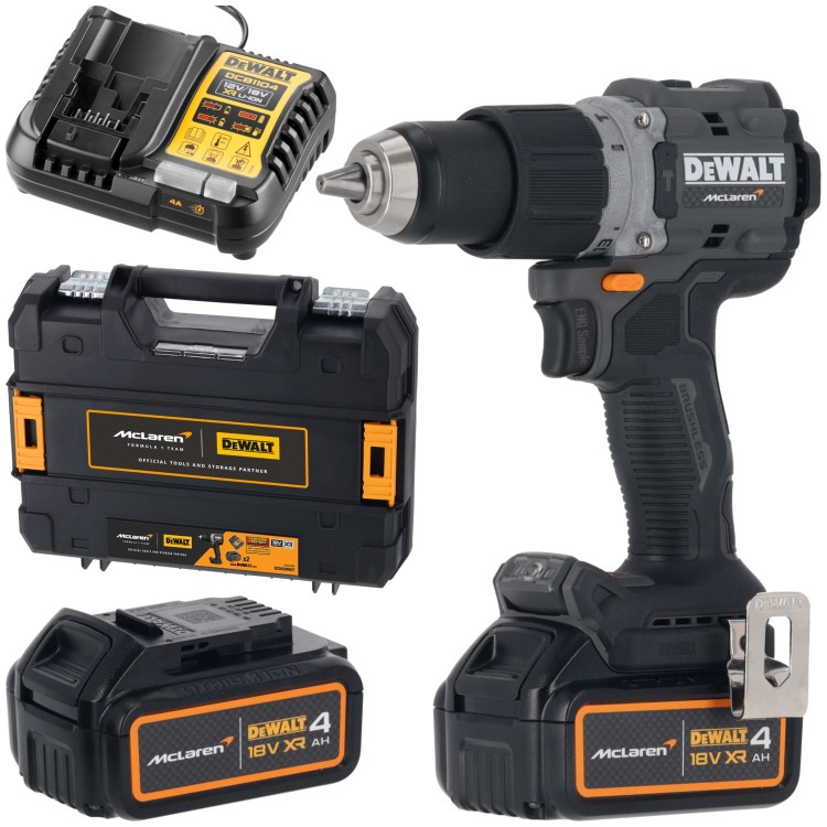 Wiertarko Wkrętarka 18V XR 2x 4.0Ah DeWALT McLaren DCD85MM2T