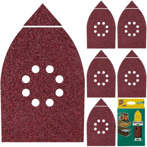 WOLFCRAFT 1793000 papier ścierny delta multi gradacja 120