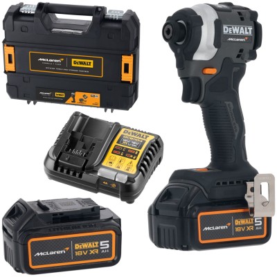 Zakrętarka udarowa 18V XR 2x 5.0Ah 205Nm DeWALT McLaren DCF85MP2T
