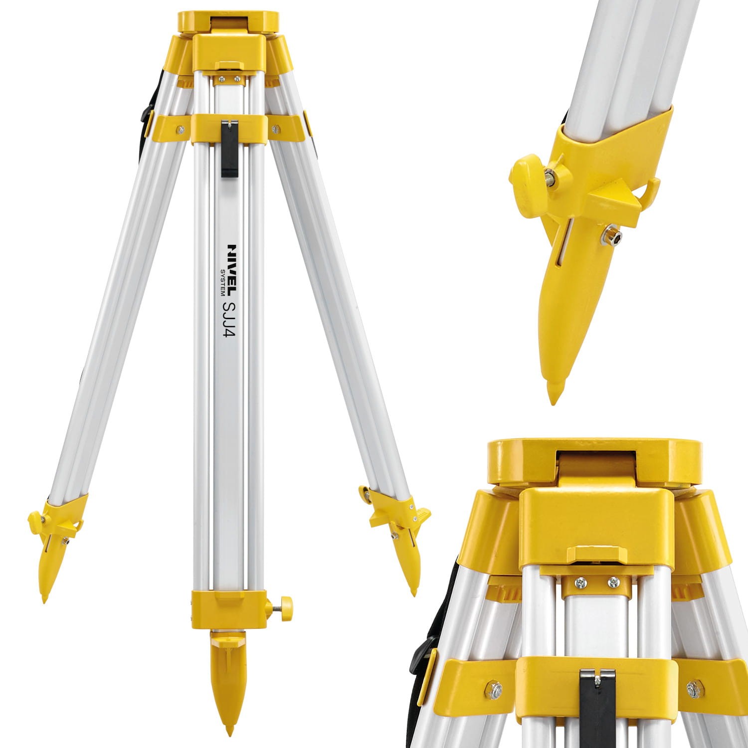 Statyw aluminiowy 110-188cm do niwelatorów Nivel System SJJ4