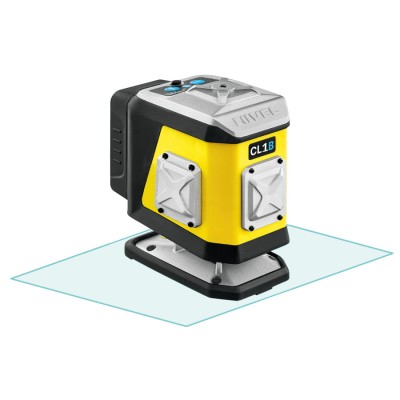 Laser liniowy niebieska wiązka 360° akcesoria Nivel System CL1B