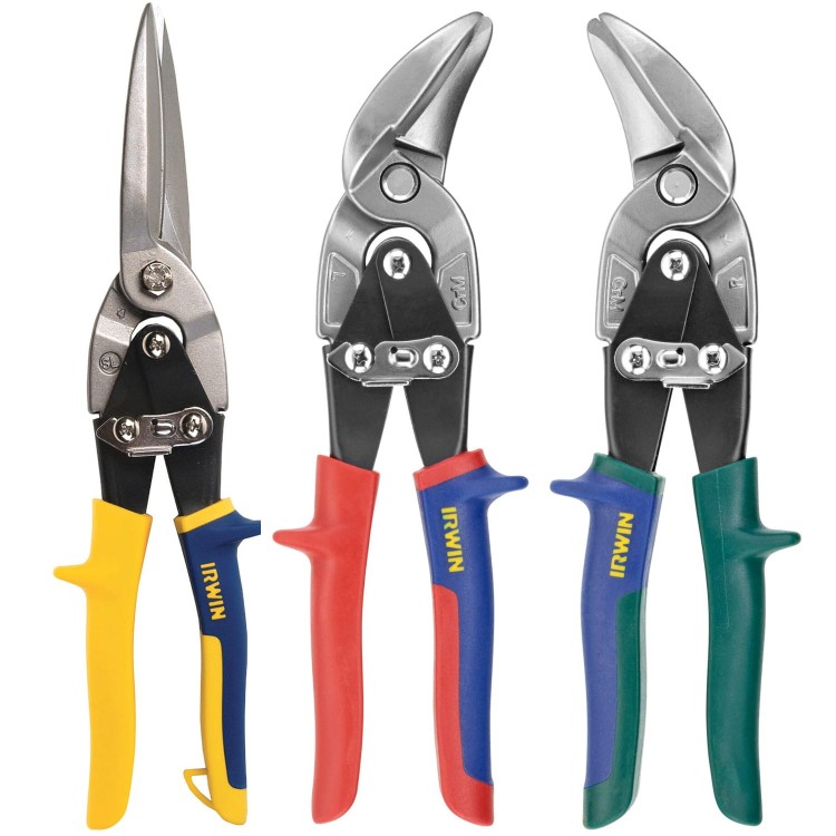 Nożyce długie proste 298mm EXTRACUT IRWIN 10504314N + nożyce prawe i lewe