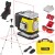 Laser krzyżowy czerwony 2x 360° Nivel System CL2R + Statyw SJJ-M1 EX