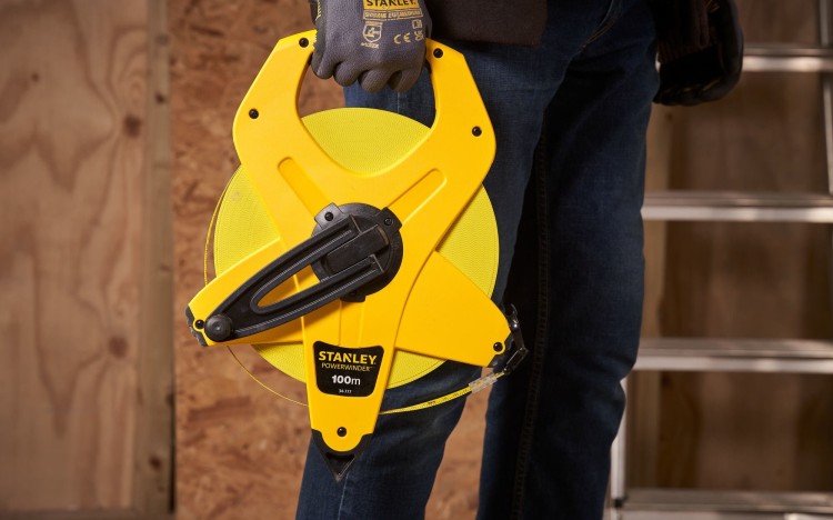 STANLEY 2-34-777 Taśma miernicza 100m POWER WINDER