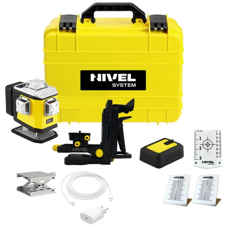 Nivel System CL5V Laser krzyżowy fioletowy