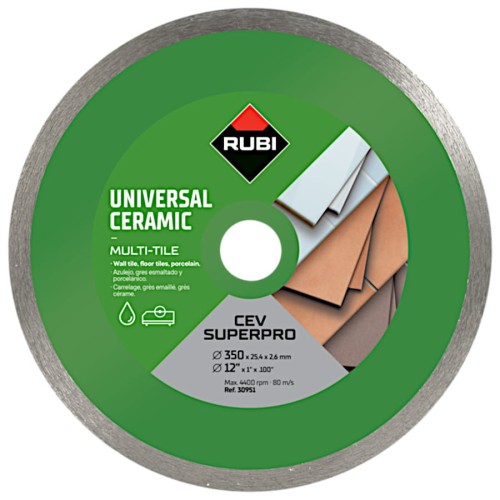 Tarcza diamentowa do płytek 350mm CEV 350 SUPERPRO RUBI 30951