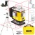Laser krzyżowy czerwony 4x 360° Nivel System CL5R + Statyw SJJ-M1 EX