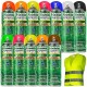 Ampere Spray do znakowania drewna UNIVERSAL MARKER 12x 500ml + Kamizelka