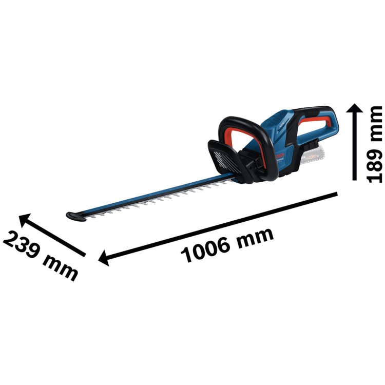 Sekator do krzewów akumulatorowy BOSCH GHE 18V-50
