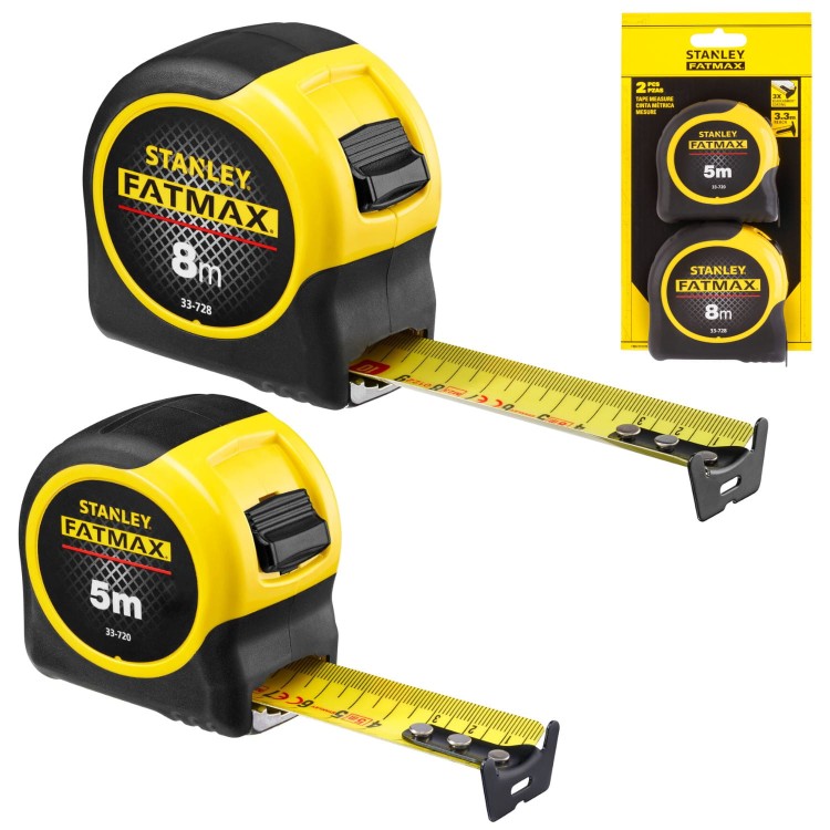 Miara zwijana taśma 5m i 8m FatMax BladeArmor STANLEY FMHT31725-0