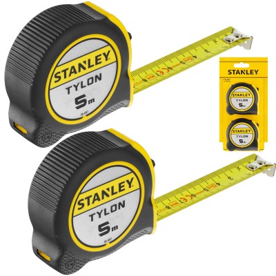 Miara zwijana taśma 5m / 19mm Tylon 2szt. Stanley STHT37259-0