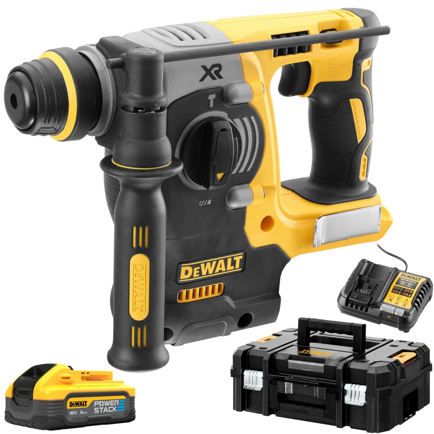 DEWALT DCH273H1 Młotowiertarka akumulatorowa 18V SDS-Plus 5Ah Power Stack ład TSTAK