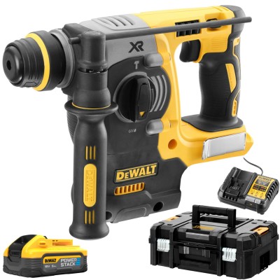 DEWALT DCH273H1 Młotowiertarka akumulatorowa 18V SDS-Plus 5Ah Power Stack ład TSTAK
