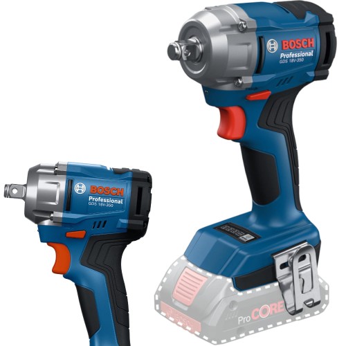 BOSCH Akumulatorowy klucz udarowy GDS 18V-350 85/200/350nm body