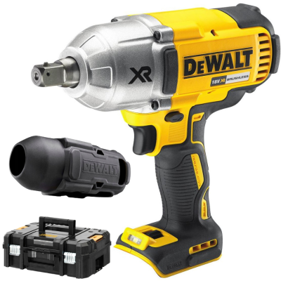 Klucz udarowy 18V 1/2" BL DeWALT DCF899 + Walizka TSTAK + Osłona gumowa