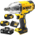 Klucz udarowy 18V 1/2" BL DeWALT DCF899 + Ładowarka +2x4Ah + TSTAK