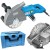 BAIER BDN 464/4 Bruzdownica diamentowa 2400W z 4 tarczami 185mm w skrzyni
