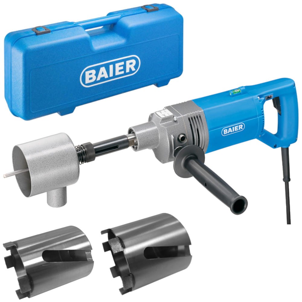 BAIER BDB 822AP Wiertnica diamentowa pod puszki 1650W 40-90mm w walizce