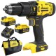 Wiertarko-wkrętarka 18V V20 50Nm 2x 4.0Ah ład torba STANLEY SFMCD711