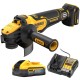 Szlifierka kątowa akumulatorowa 18V 125mm DeWALT DCG416VSN DCBP034 5Ah ład