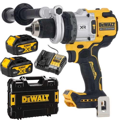 Wkrętarka udarowa 3-biegowa 18V 2x 4Ah ład walizka DeWALT DCD1007M2