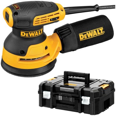Szlifierka mimośrodowa 280W 125mm DeWALT DWE6423 + Skrzynia TSTAK II