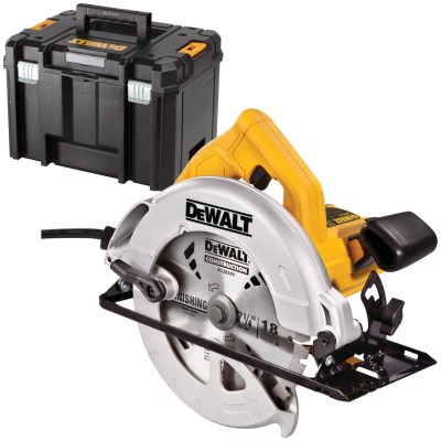 Pilarka tarczowa 1350W 184mm DeWALT DWE560 + Skrzynia TSTAK VI