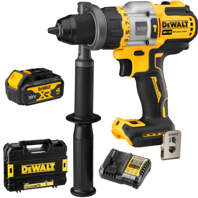 DEWALT Wkrętarka udarowa 18V XR 126Nm DCD999M1 + 1x4Ah + Walizka + Ład
