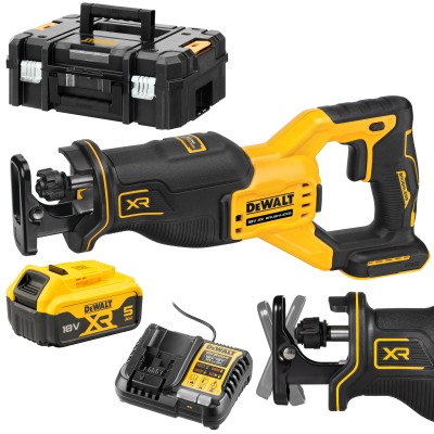 Piła szablasta bezszczotkowa 18V 5Ah ład TSTAK DeWALT DCS3822P1