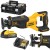 Piła szablasta bezszczotkowa 18V 5Ah PowerStack ład TSTAK DeWALT DCS3822H1
