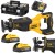 Piła szablasta bezszczotkowa 18V 2x 5Ah PowerStack ład TSTAK DeWALT DCS3822H2