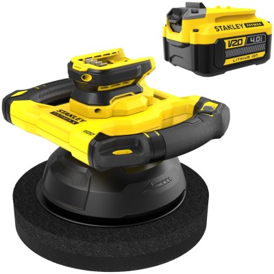 STANLEY V20 Akumulatorowa Polerka samochodowa SFMCE100 18V 254mm 1x 4,0Ah