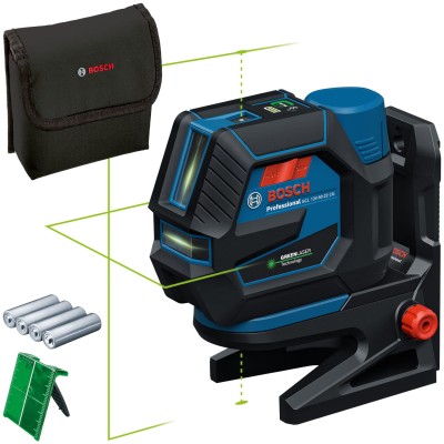 Laser krzyżowy z wiązką zieloną Bosch GCL 12V-50-22 CG