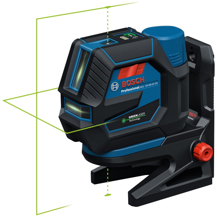 Laser krzyżowy z wiązką zieloną Bosch 0601066S00