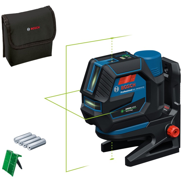 akcesoria do lasera krzyżowego Bosch GCL 12V-50-22 CG