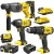 Zestaw combo 18V 2x 2.0Ah STANLEY SFMCK465D2S + młotowiertarka + walizka