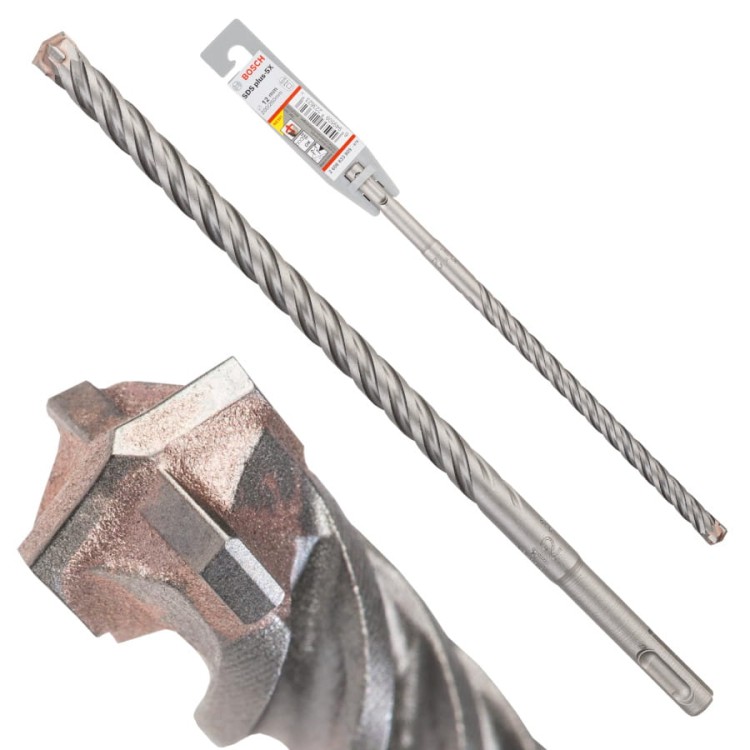 BOSCH 2608833809 Wiertło do betonu, kamienia SDS plus-5X 12/200/260mm 1szt.
