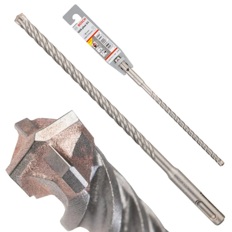 BOSCH 2608833790 Wiertło do betonu, kamienia SDS plus-5X 8/150/210mm 1szt.