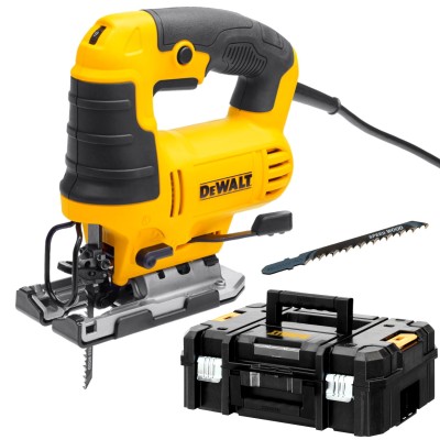 Wyrzynarka sieciowa 650W typ T 6-biegów DeWALT DWE349 + walizka TSTAK
