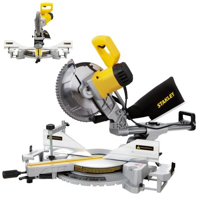 Pilarka ukosowa z podwójnym ślizgiem 254mm 1800W Stanley SM1800